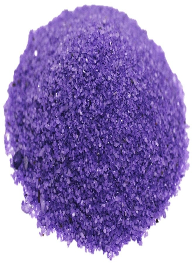 DS1 Sand for Aquarium, Rangoli, Sugar Sand for Vase, Table, Garden, Terrariums, Purple (400 gm) - Image 2